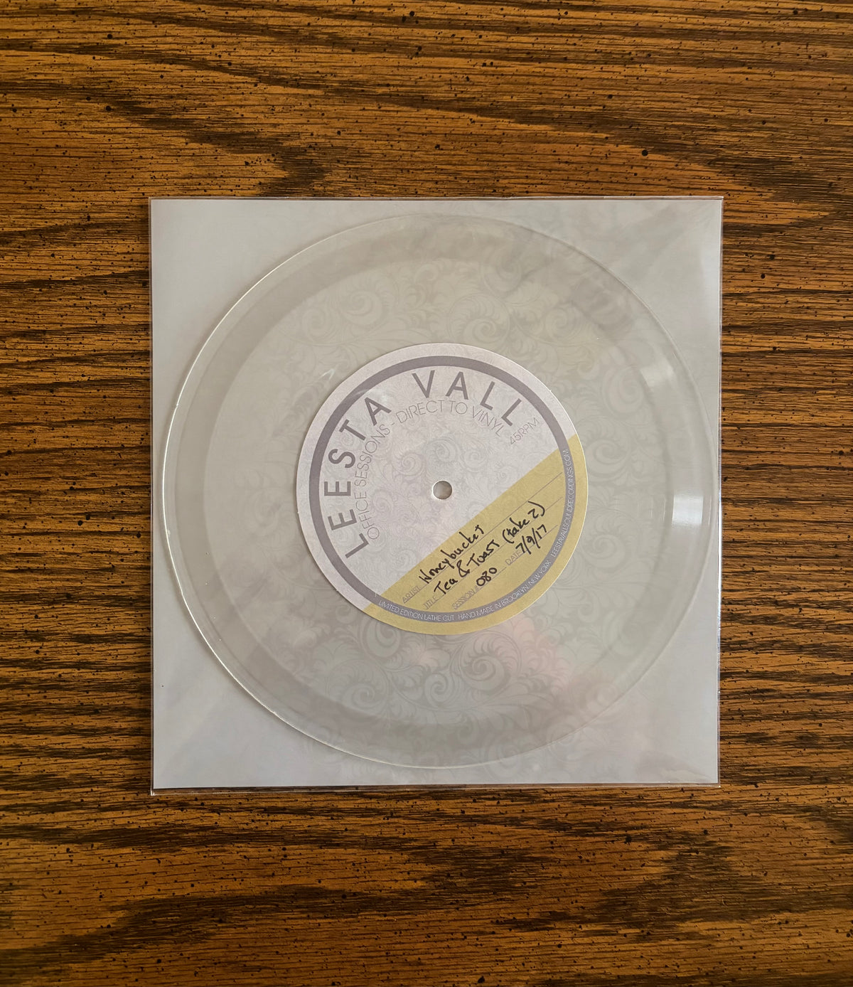 Direct-to-Vinyl Live Recorded Honeybucket Singles